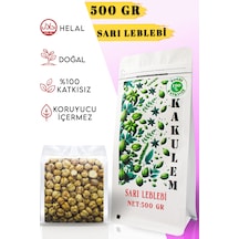 Kakulem Çifte Kavrulmuş Çorum Sarı Leblebi 500 G