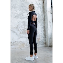 Dar Kesim Spor Tayt Toparlayıcı Fitness Ekstra Yüksek Bel 001