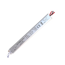 Kalem Tipi İnce Şerit Led Trafo 12v Adaptör Driver 24 Watt 2 Ampe