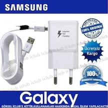 Samsung Uyumlu Galaxy Note 4 Hızlı Şarj Aleti Micro Giriş
