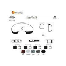 Meriç® Ford Explorer Ön Torpido Kaplama 16 Parça 1993-1995 (530156309)