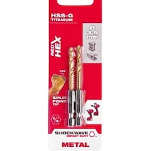 Milwaukee Metal Matkap Ucu Hex Girişli Hss-g 3,5x 69mm