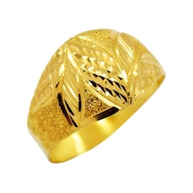 Cigold 22 Ayar Taşsız Fantezi Yüzük 27K2Yzk0283054965