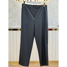 Sentez Sz-5402-g Gri Renk Tek Düğmeli Deri Pantolon Çok Renkli