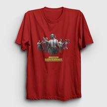 Presmono Unisex Team Pubg T-shirt Kırmızı