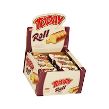 Today Swiss Roll Muz Kremalı Kek 35 Gr 24 Adet (1 Kutu)