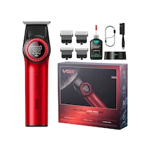 V-977 Sakal Tıraş Makinesi 8000 Rpm Fırçasız Bldc Motor 2500 Mah Batarya Şarjlı Saç Sakal Traş Makinesi