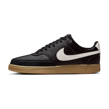 Nike Court Vision Low Erkek Siyah Sneaker Ayakkabı Siyah