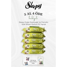 Sleepy Doğal Zeytinyağlı Ve Pamuklu Islak Bebek Havlusu 50 Yaprak 5 Al 4 Öde Ve Rosie Pamuk Sleepy Doğal Zeytinyağlı Ve Pamuklu Islak Bebek Havlusu 50 Yaprak 5 Al 4 Öde Ve Rosie Pamuk