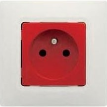 Legrand 767119 Salbei Fransiz Standarti Kırmızı Çocuk Korumali