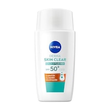 Spf50 Derma Skin Clear Sivilce Karşıtı Gündüz Yüz Kremi 40 Ml,matlaştırıcı,makyaj Bazı,karnitin,gliserin,niasinamid,hafif Formül