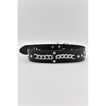 Desingshop Hakiki Deri Ayarlanabilir Büyük Irk Köpek Tasması 4 x 45 CM
