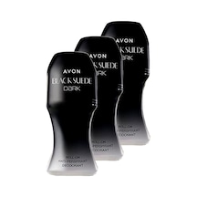 Avon Black Suede Dark Erkek Roll-On Deodorant 3 x 50 ML