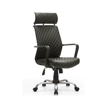 Efor Nakış Müdür Bilgisayar - Ofis - Müdür - Büro - Makam Çalışma Koltuğu Siyah Renk Krom Ayaklı Siyah Efor Nakış Müdür Bilgisayar - Ofis - Müdür - Büro - Makam Çalışma Koltuğu Siyah Renk Krom Ayaklı Siyah