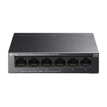 Tp-lınk Ls106p, Green Tech, 6 Port, Meggabit, 4 Port Poe+ 65w, Metal Kasa, Yönetilemez, Masaüstü Switch