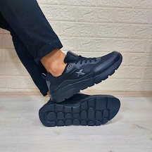 Kinetix Alfıe Pu Siyah Fuspetli Comfort Atom Spor Ayakkabı 001