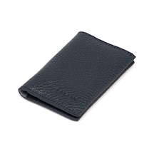 Tergan Lacivert Unisex Deri Kredi Kartlık 00266A38