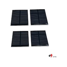 4 Adet Mini Solar Güneş Paneli 2v 200 Ma Monokristal Mini Solar