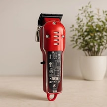 Jenerik Usb Şarjlı Saç & Sakal Kesme Makinesi - Şeffaf Gövde