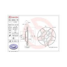 Renault Clio 1 Fren Diski On 1996-2008 Brembo 09580276 2adettir