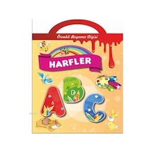 Harfler Örnekli Boyama- Parıltı Yayınları