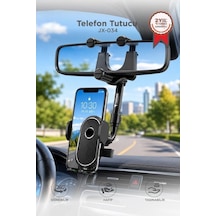 Özel Seri Kullanım Aparatı Taşıyıcı Seyahat Yardımcısı Telefon Tutucu Jx034 Siyah