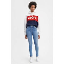 Kadın Yüksek Bel Super Skinny Jean İndigo
