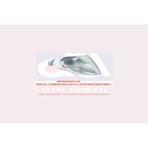Sinyal - 710 - Lambası Sol Duylu Peugeot Partner - Edntrend - 1996-2002