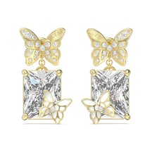 Guess Jgujube04089jwygtu Kelebek Kadın Küpe Altın