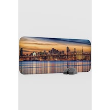San Francisco Kaliforniya Abd 2 V2 70x30 Xl Gaming Kauçuk Kaymaz Taban Mouse Pad Fare Altlığı