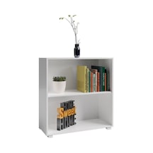 Dila Kitaplık 80 Cm Beyaz Beyaz