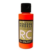 Models Otomobil Mmrc-045 Su Bazlı Rc Boya 2 Oz Şişe, Floresan Yarış Turuncu