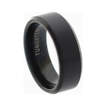 Celikchi Erkek Tungsten Siyah Renk Yüzük Siyah Celikchi Erkek Tungsten Siyah Renk Yüzük Siyah