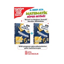 6. Sınıf Matematik Süper Set Soru Bankam + Çalışma Kitabım Yeni