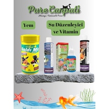 Purecanpati Japon Balığı Yem,mineral,vitamin,su Düzenleyici Seti