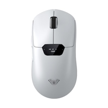 Aula Sc390 Paw3311 Sensör 20000 Dpı 1000hz Kablolu Ve Kablosuz Gaming Oyuncu Mouse Beyaz Sc390
