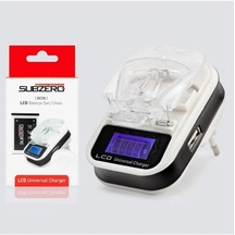 Subzero Lcd Akıllı Pil Şarj Aleti Subzero Dc55 Sbzrdc55