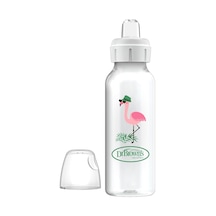 8 Oz/250 Ml Pp Dar Ağız + Sippy Biberon Bardak, Flamingo, Tekli Paket Çok Renkli