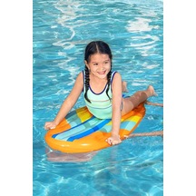 Çocuk Şişme Deniz Havuz 3-10 Yaş 114x46 Cm Yatak 01 Turuncu