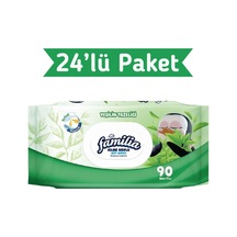 Familia Yeşilin Tazeliği Islak Havlu Mendil 90x24 2160 Yaprak