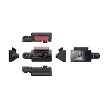 Çift Görüşlü Dashcam Gece Görüşlü 1080p Araç İçi Güvenlik Kamerası -