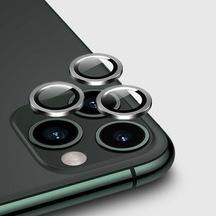 Apple iPhone 11 Pro Max Uyumlu Kamera Lens Koruyucu Cl-01 - Gri - T11169
