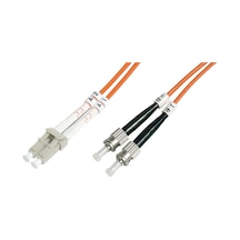 Beek Lc-st Fiber Optik Patch Kablo, Multimode Om 1 62.5/125 Duplex, 3.0mm, Lszh, 5 Metre-19031