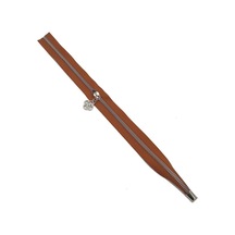 Angel Çanta Aksesuar Tek Stoplu 45 Cm Fermuar Gümüş Metal Taba Renk