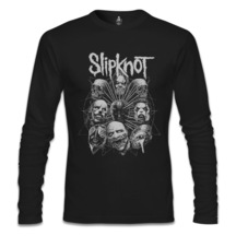Slipknot - Deca Siyah Erkek Sweatshirt