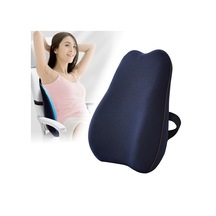 Sones Ofis Hafızalı Köpük Yastık Bel Destek Yastığı Lacivert