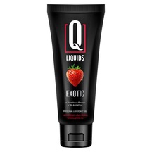 Q Liquids Exotic Çilek Aromalı Kayganlaştırıcı Jel 200 ML