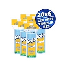 Hijyenik Temizlik Bezi 6'lı Gri