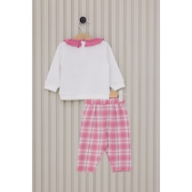U.s. Polo Assn. Kız Bebek Krem Pijama Takım 50322775-vr071 KREM
