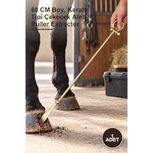 1 Adet Pirinç Kerata Çekecek 60 Cm Boy, Kerata Tipi Çekecek Aleti, Puller Extractor